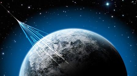cosmic rays hitting earth2