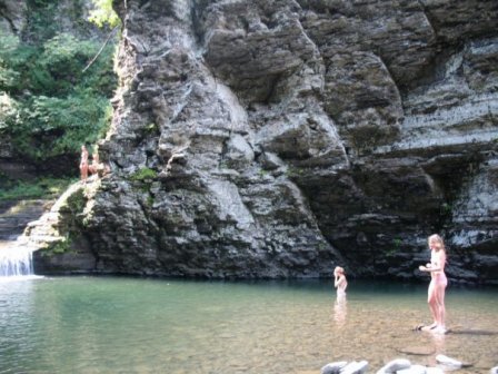 waterfallhouseswimming