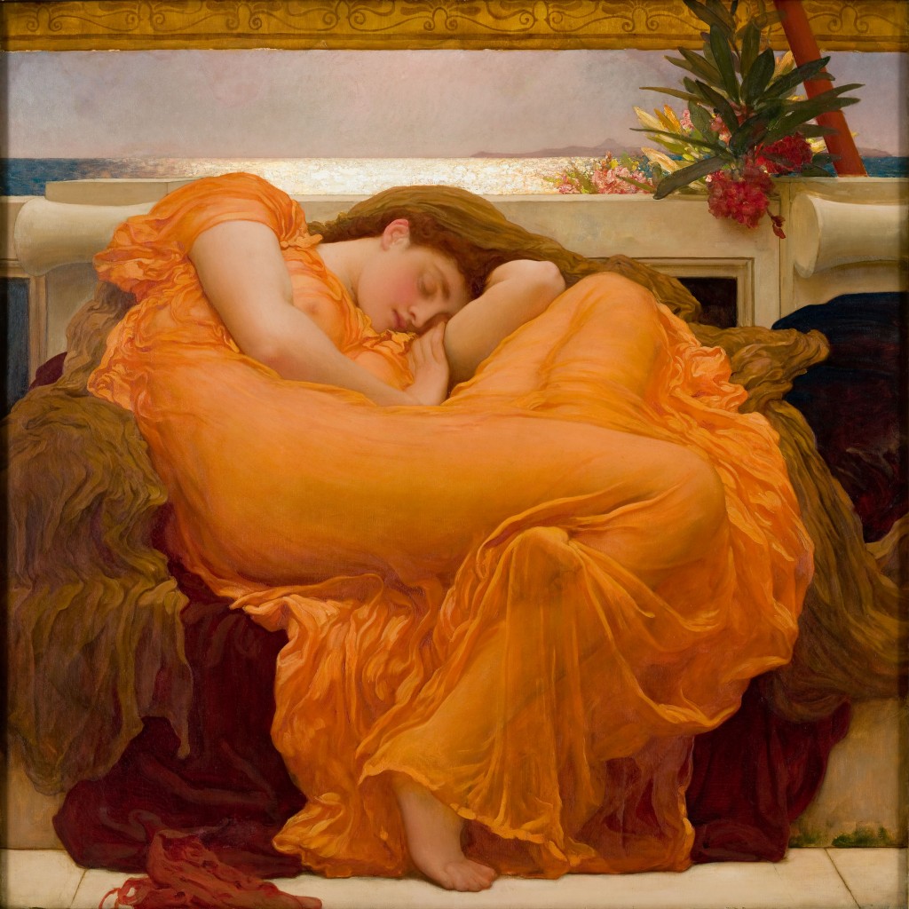 Flaming June by Frederic Lord Leighton 1830 1896