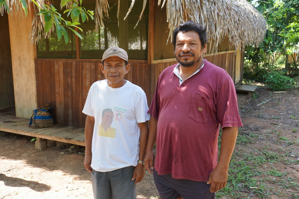 Shamans Cecilio and Rolando