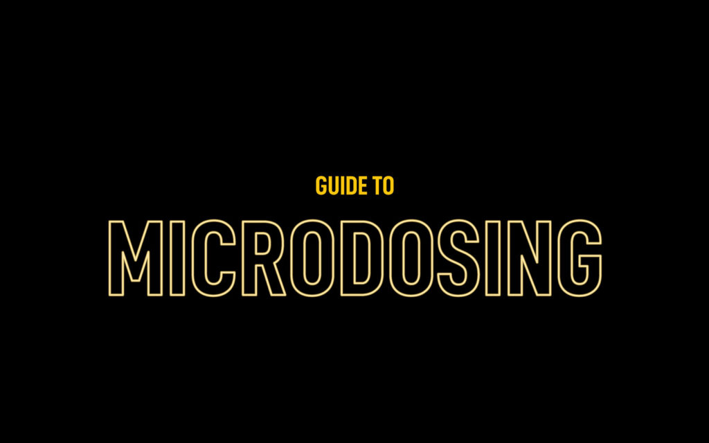 guide to microdosing