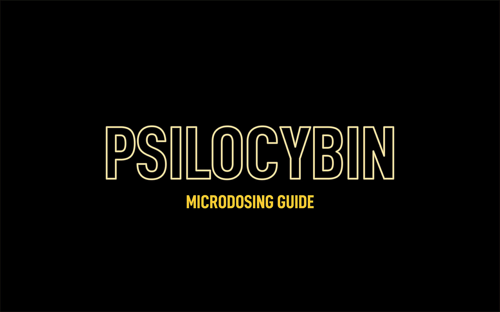 Microdosing Psilocybin & Common Dosage Explained