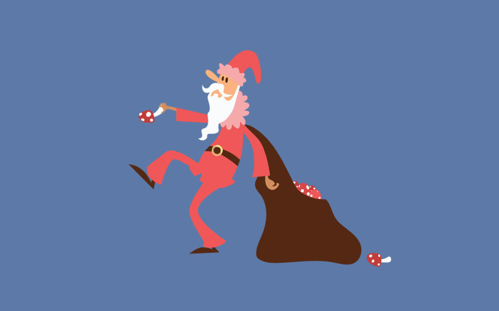 Santa was a Mushroom-Eating Shaman 3 santa shamanX