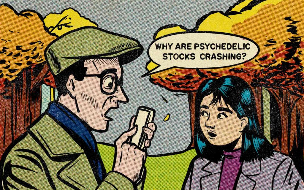 why are psychedelics stocks crashing